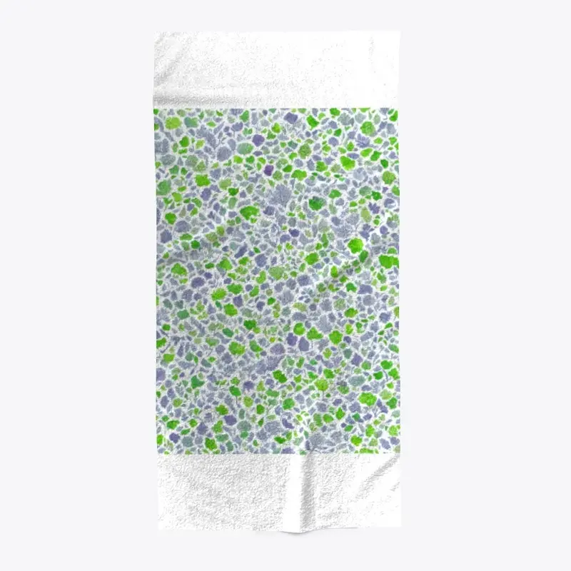 white and green pattern